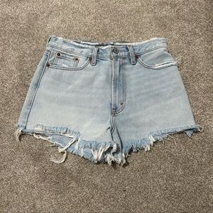 High rise Annie shorts A&F
